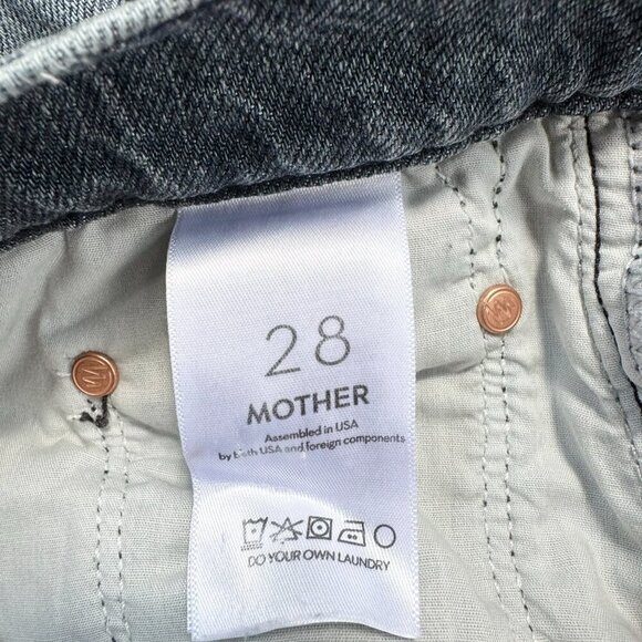 New MOTHER Superior The Dodger Flood Jeans Wide Leg Off Beaten Path Denim 28 - Picture 9 of 14